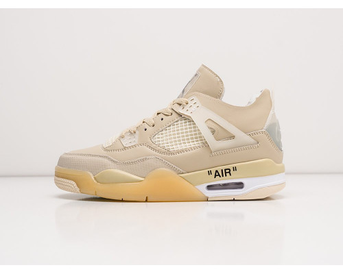 Кроссовки Nike x OFF White Air Jordan 4 Retro